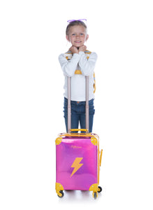 SUITCASE PINK LIGHTNING