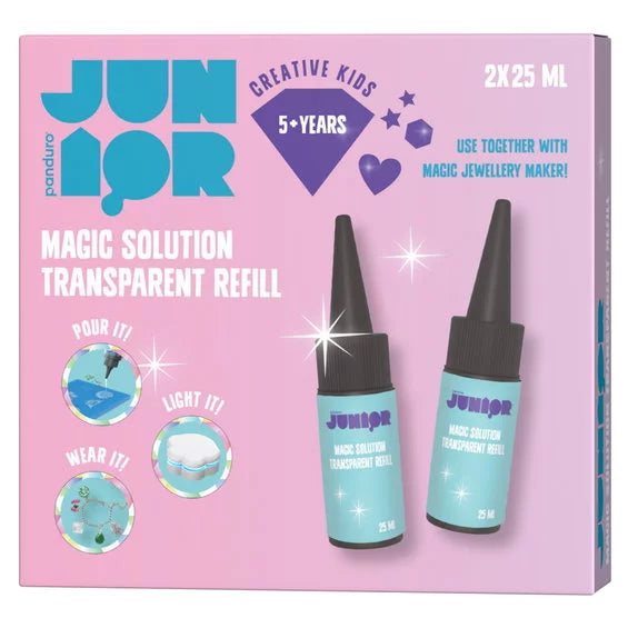 2 TRANSPARENTE REFILL-GELS FÜR MAGIC JEWELRY MAKER