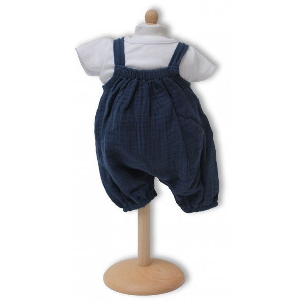 MUSLIN ROMPER SET – BLUE