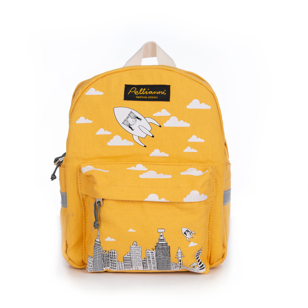 CITY BACKPACK – MUSTARD